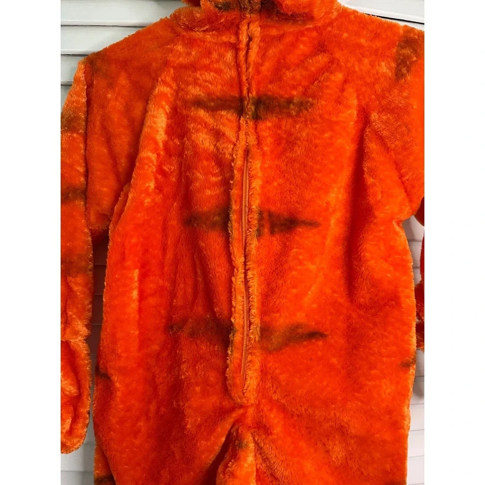 Disney Store Children's Size XS / 4 Plush Hooded Tigger Costume Padded Tummy